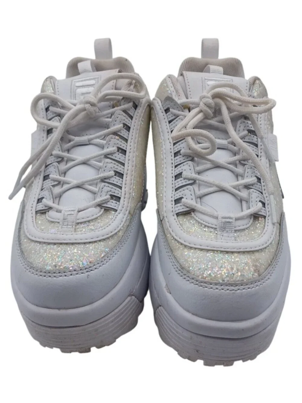 Fila Disruptor 2 Special Glitter Platform Sneakers Size 7 RARE